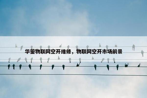 华蓥物联网空开维修，物联网空开市场前景