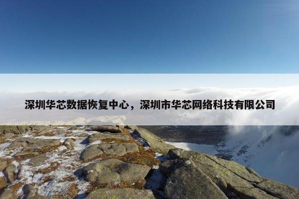 深圳华芯数据恢复中心，深圳市华芯网络科技有限公司