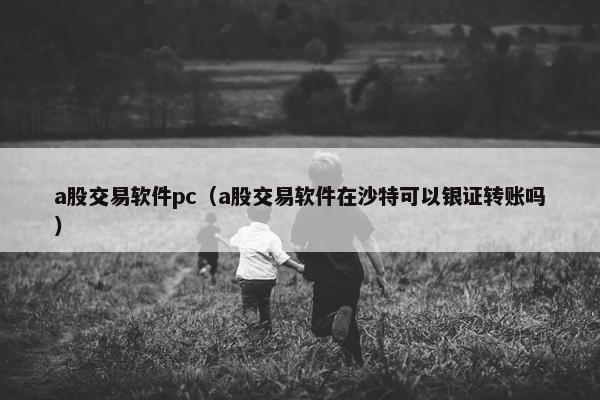 a股交易软件pc（a股交易软件在沙特可以银证转账吗）