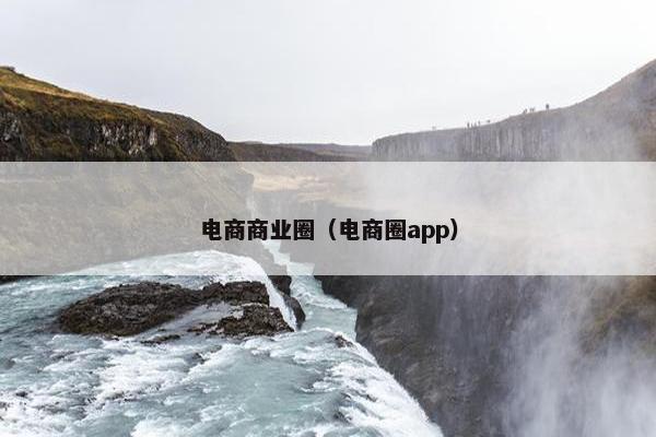 电商商业圈（电商圈app）