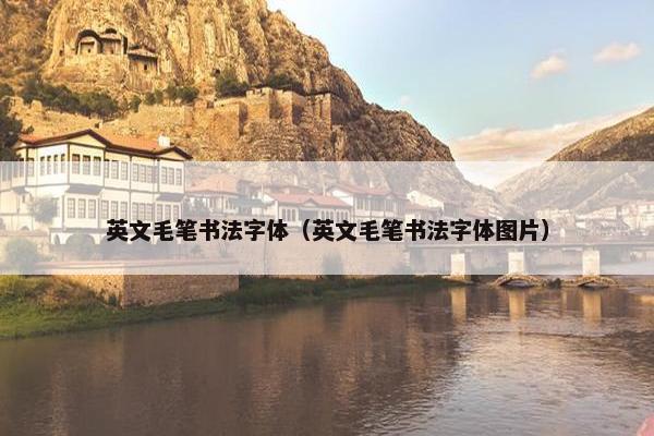 英文毛笔书法字体（英文毛笔书法字体图片）