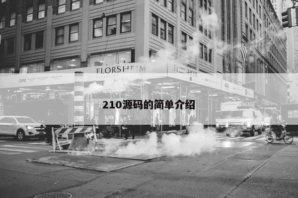 210源码的简单介绍