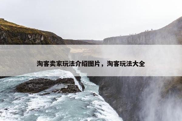 淘客卖家玩法介绍图片，淘客玩法大全
