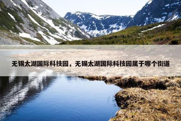 无锡太湖国际科技园，无锡太湖国际科技园属于哪个街道