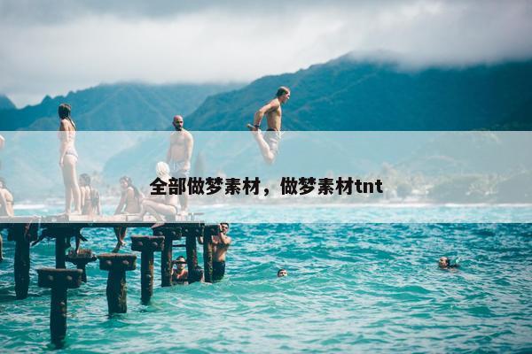 全部做梦素材，做梦素材tnt