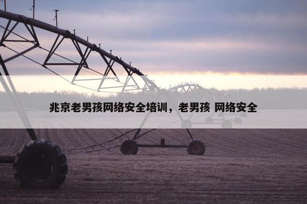 兆京老男孩网络安全培训，老男孩 网络安全