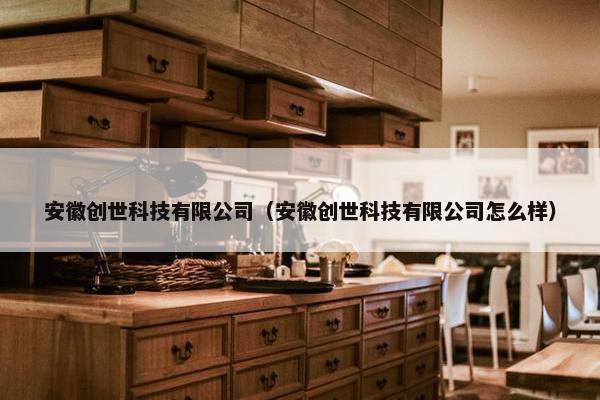 安徽创世科技有限公司(安徽创世科技有限公司怎么样)