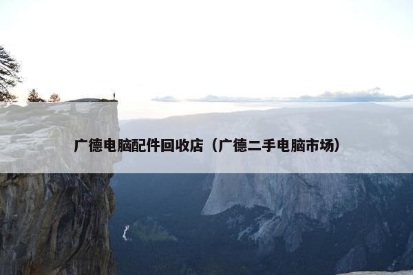 广德电脑配件回收店(广德二手电脑市场) 广德电脑配件回收店(广德二手电脑市场)