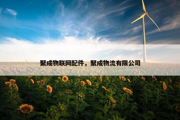 聚成物联网配件，聚成物流有限公司