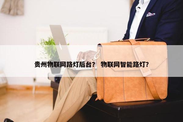 贵州物联网路灯后台？ 物联网智能路灯？