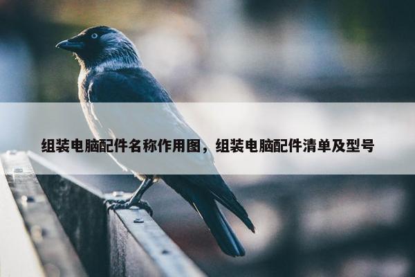 组装电脑配件名称作用图，组装电脑配件清单及型号