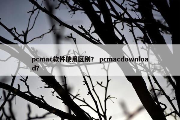 pcmac软件使用区别? pcmacdownload? pcmac软件使用区别? pcmacdownload?