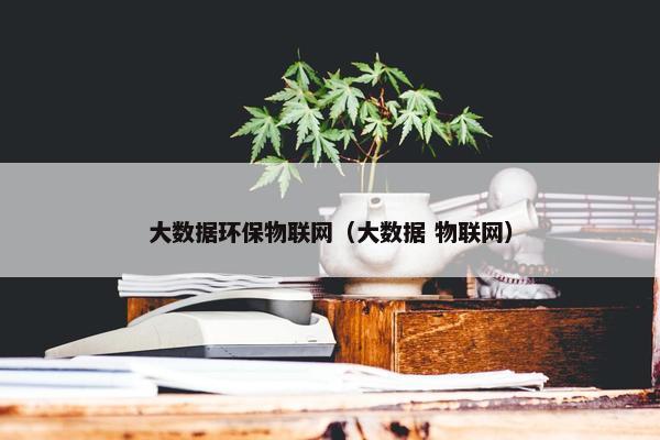 大数据环保物联网（大数据 物联网）