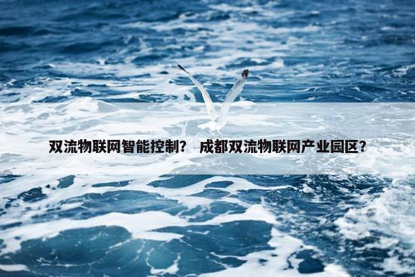 双流物联网智能控制？ 成都双流物联网产业园区？