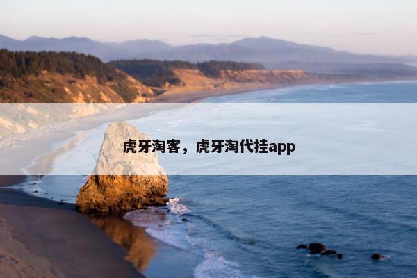 虎牙淘客，虎牙淘代挂app
