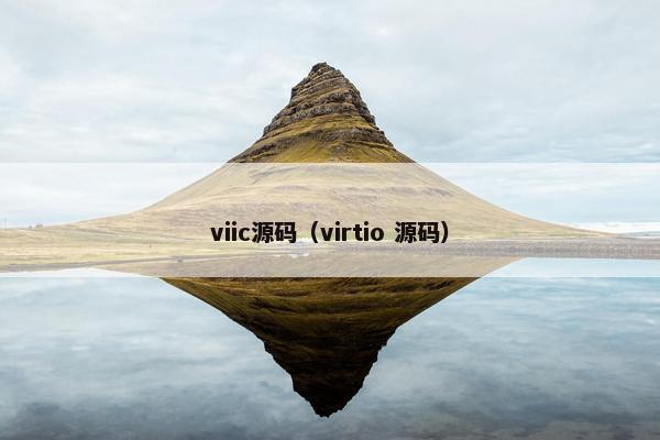 viic源码（virtio 源码）