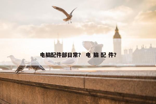 电脑配件部日常? 电 脑 配 件?