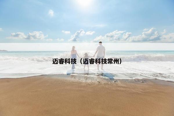 迈睿科技(迈睿科技常州) 迈睿科技(迈睿科技常州)