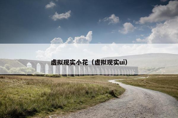 虚拟现实小花（虚拟现实ui）