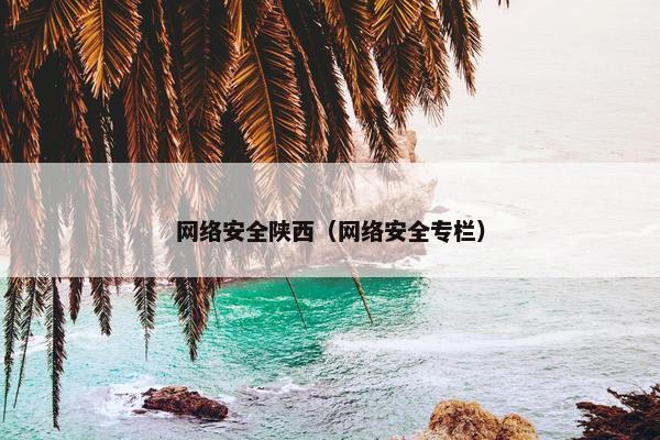 网络安全陕西(网络安全专栏)