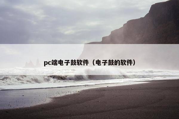 pc端电子鼓软件（电子鼓的软件）