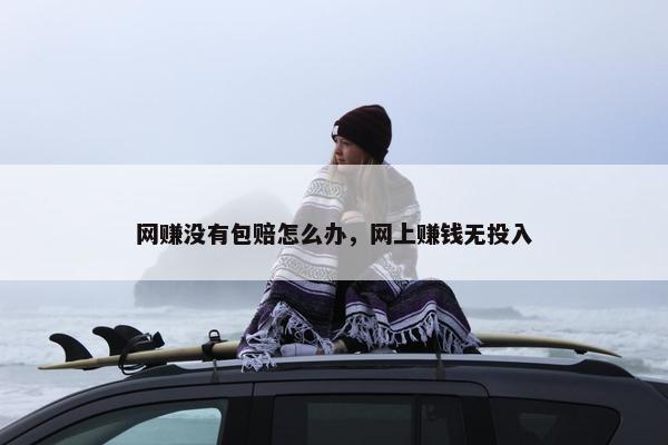 网赚没有包赔怎么办，网上赚钱无投入