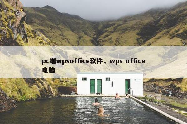 pc端wpsoffice软件，wps office电脑