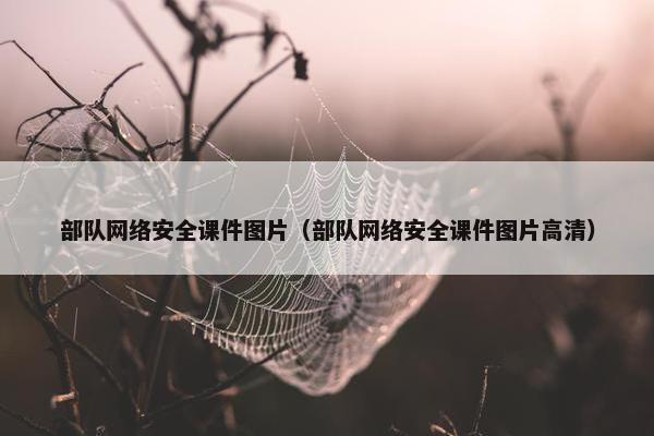 部队网络安全课件图片(部队网络安全课件图片高清) 部队网络安全课件图片(部队网络安全课件图片高清)