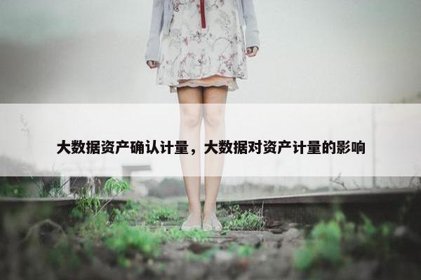 大数据资产确认计量，大数据对资产计量的影响