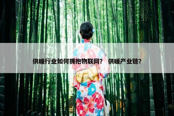 供暖行业如何拥抱物联网？ 供暖产业链？