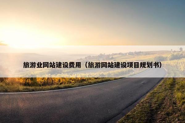旅游业网站建设费用（旅游网站建设项目规划书）