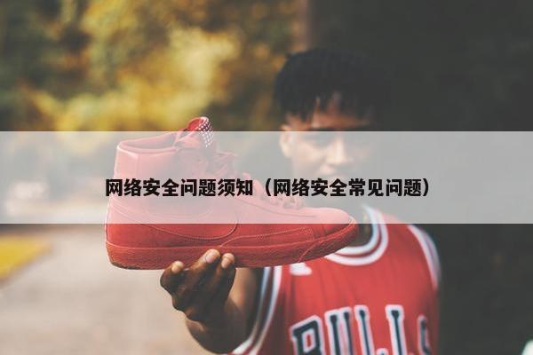 网络安全问题须知（网络安全常见问题）