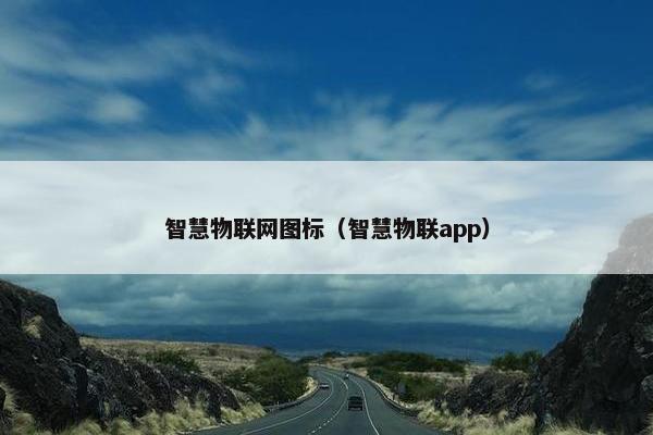 智慧物联网图标(智慧物联app)
