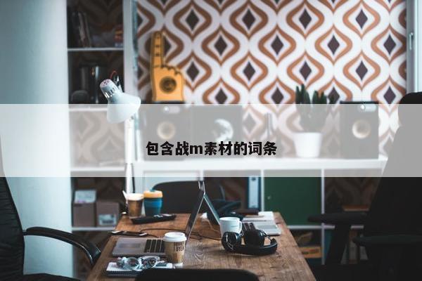 包含战m素材的词条