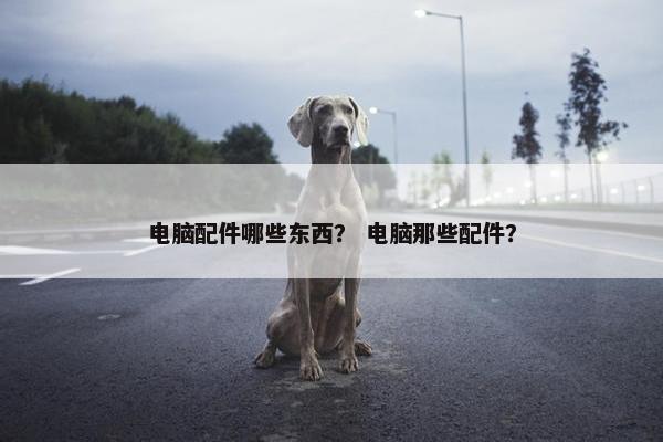 电脑配件哪些东西？ 电脑那些配件？