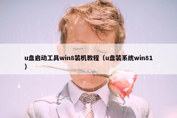 u盘启动工具win8装机教程（u盘装系统win81）