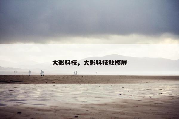 大彩科技，大彩科技触摸屏