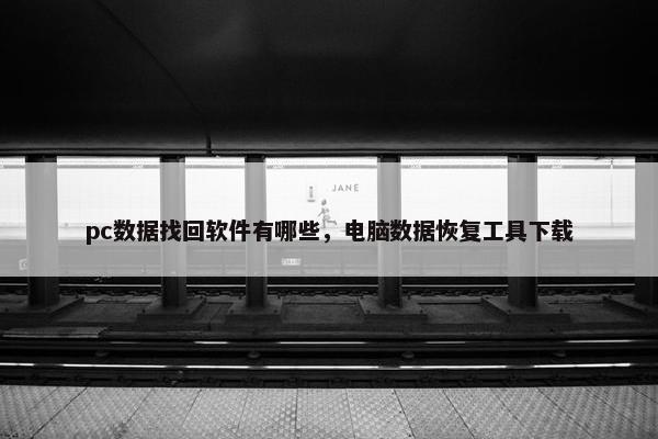 pc数据找回软件有哪些，电脑数据恢复工具下载