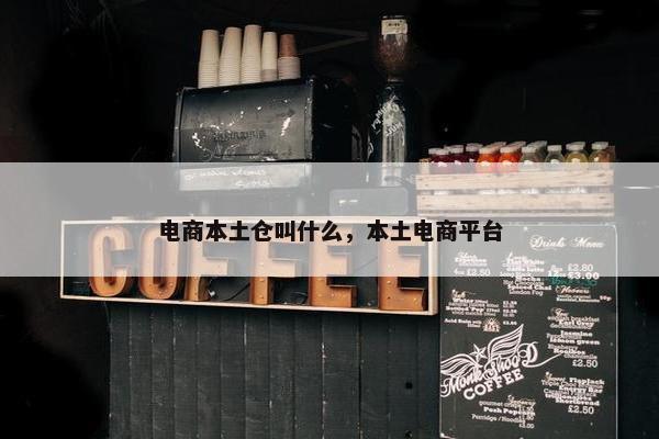 电商本土仓叫什么,本土电商平台