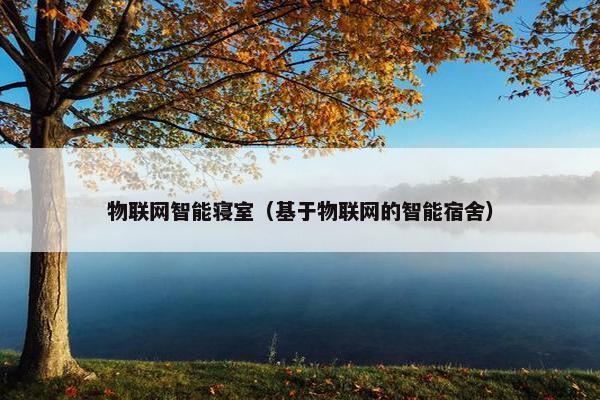 物联网智能寝室（基于物联网的智能宿舍）