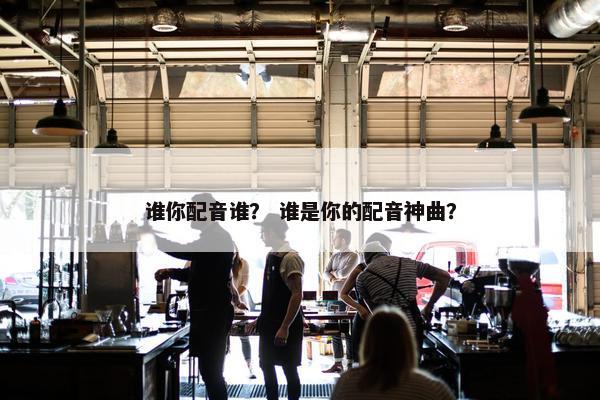 谁你配音谁? 谁是你的配音神曲?