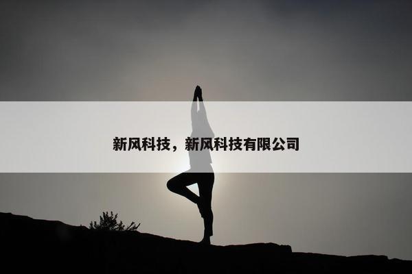 新风科技，新风科技有限公司