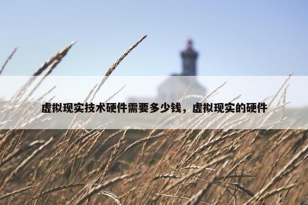 虚拟现实技术硬件需要多少钱,虚拟现实的硬件 虚拟现实技术硬件需要多少钱,虚拟现实的硬件