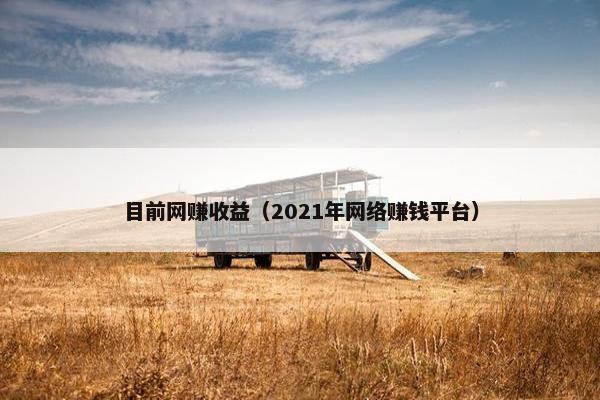 目前网赚收益(2021年网络赚钱平台)