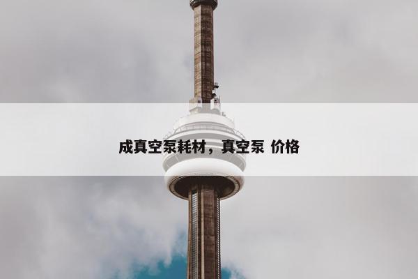 成真空泵耗材，真空泵 价格