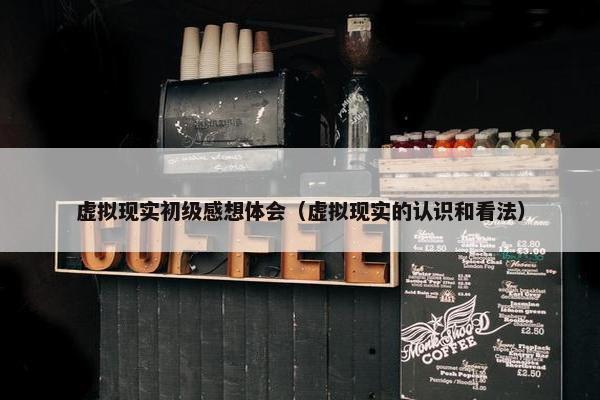 虚拟现实初级感想体会（虚拟现实的认识和看法）