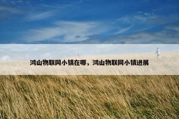 鸿山物联网小镇在哪，鸿山物联网小镇进展