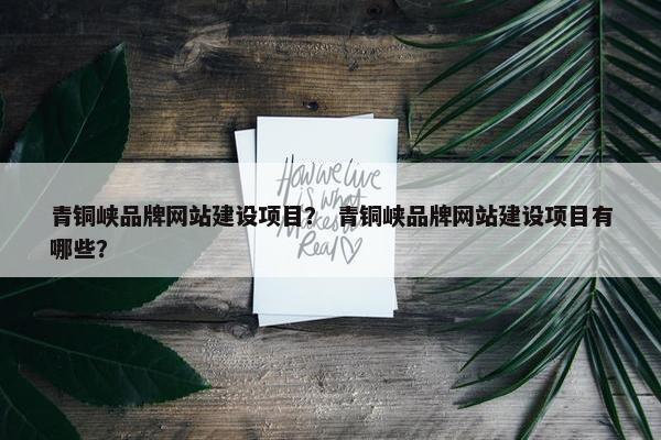 青铜峡品牌网站建设项目？ 青铜峡品牌网站建设项目有哪些？